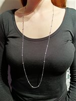 Vicenza - Piazzetta Palladio 2 - Collar Crivelli Mujer TIFFANY in Oro blanco Diamante 1.85 Ct 212-L1078 - 212-L1078